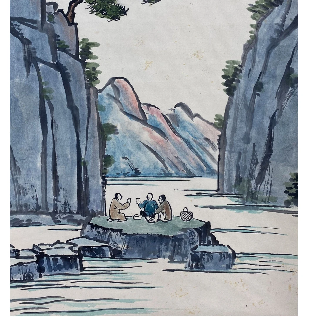 DY14417 山水 纸本 52*34