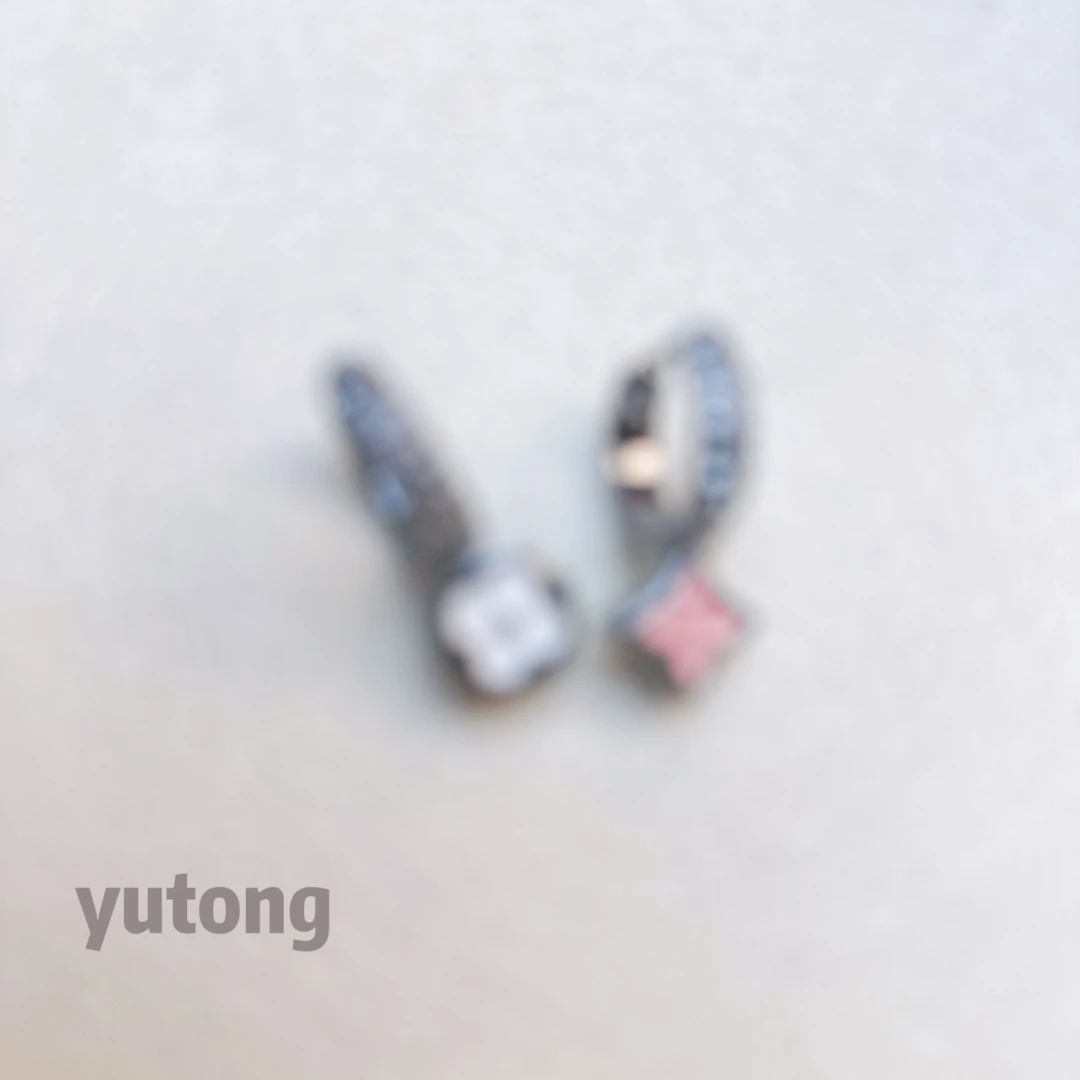 铜合金锆石耳饰 【雨桐轻奢饰品】设计款耳环YT02577
