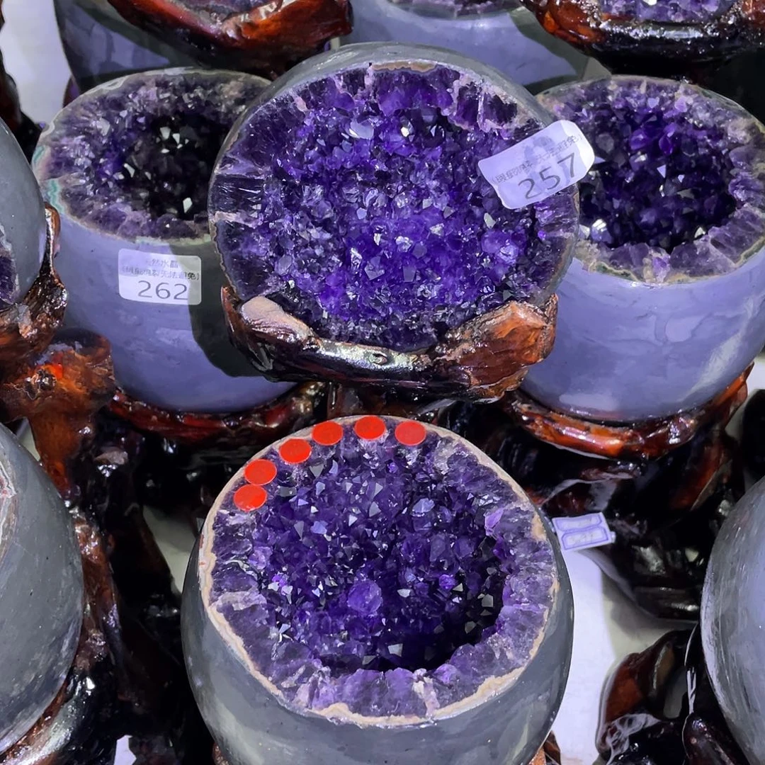 未镶嵌紫晶大型摆件（非配饰）