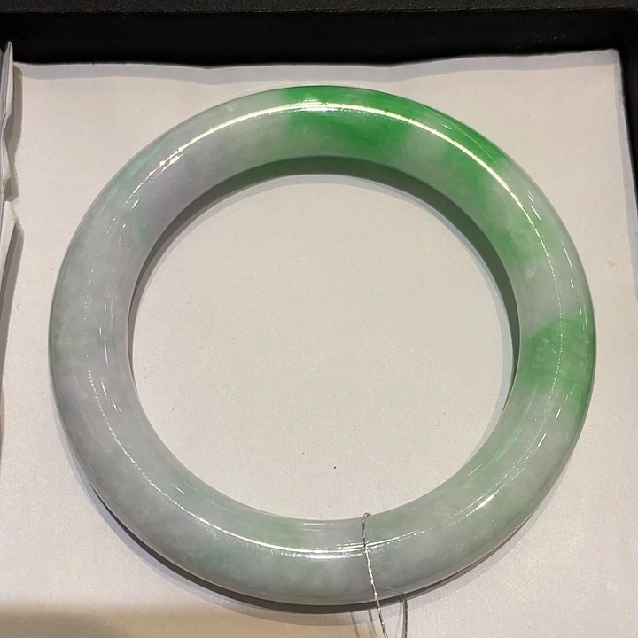 翡翠未镶嵌手镯玉镯0058