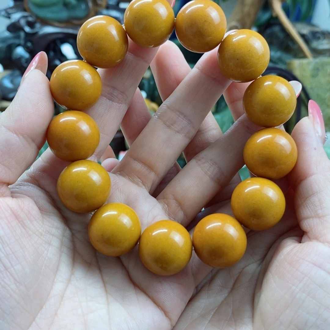 透闪石质玉手链未镶嵌