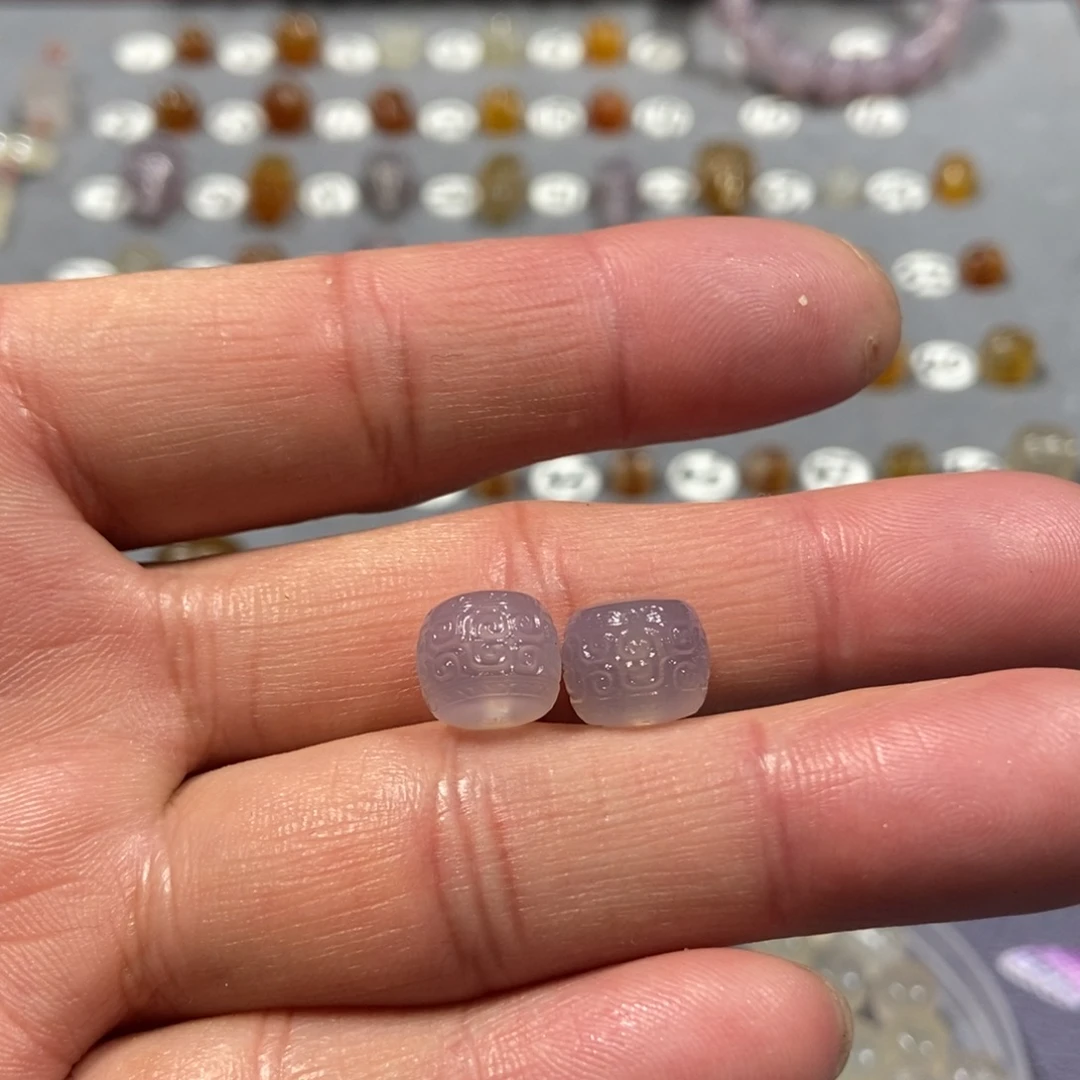 老***爷玛瑙/玉髓合金颈饰珠