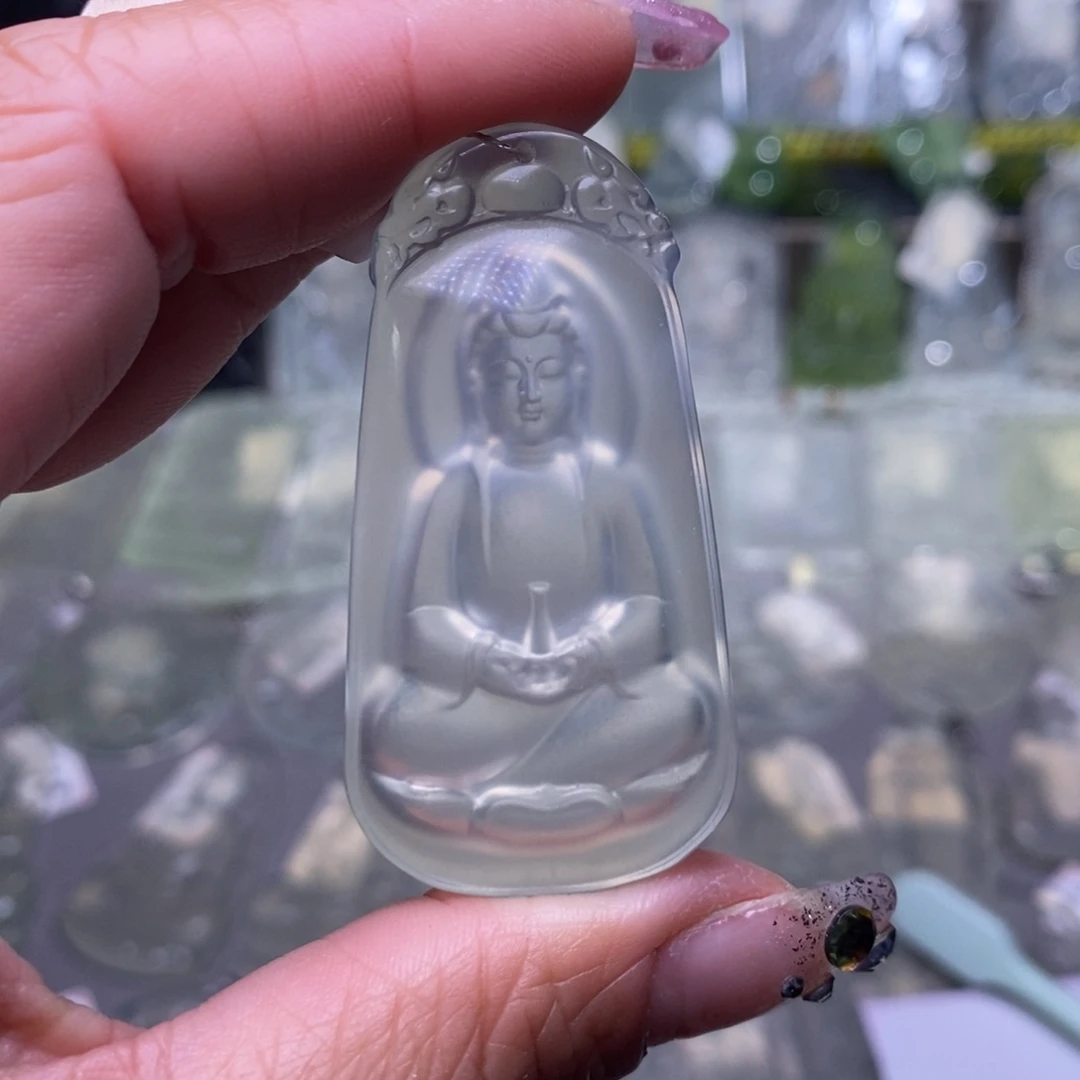 蛇纹石玉颈饰未镶嵌胡*不退不换