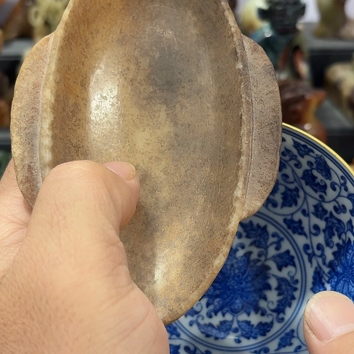 摆件瓷自顾自的一个