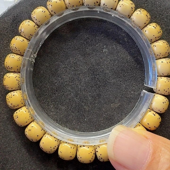 手串星月菩提原生态9河豚