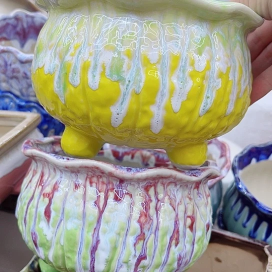 多肉绿植陶瓷花盆