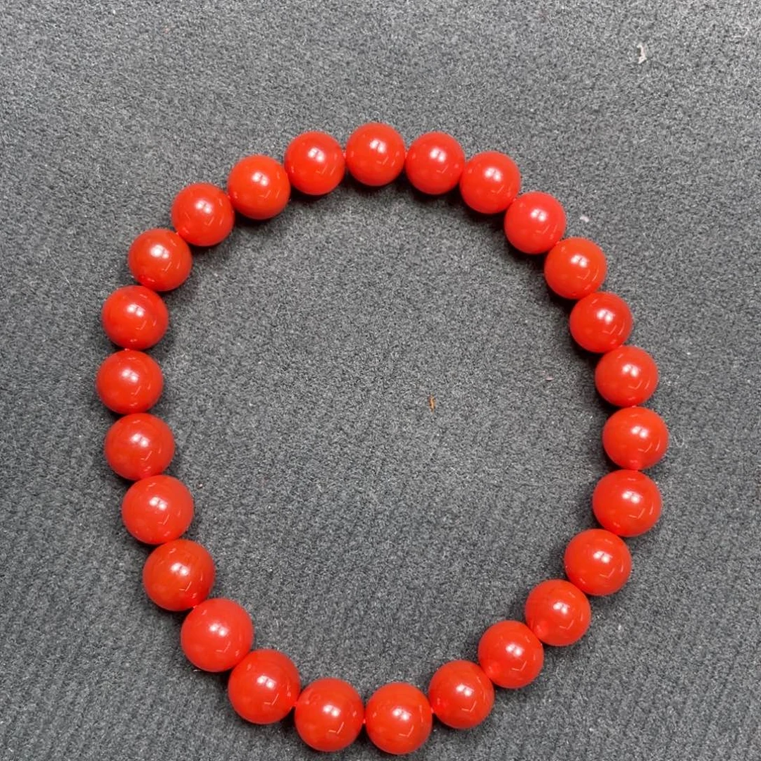 南红玛瑙未镶嵌手串