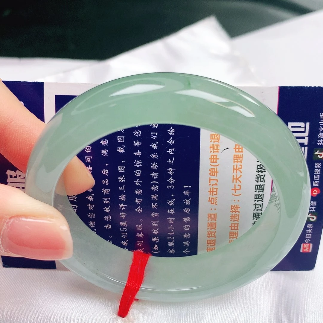 翡翠未镶嵌手镯缅甸天然a货翡翠手镯