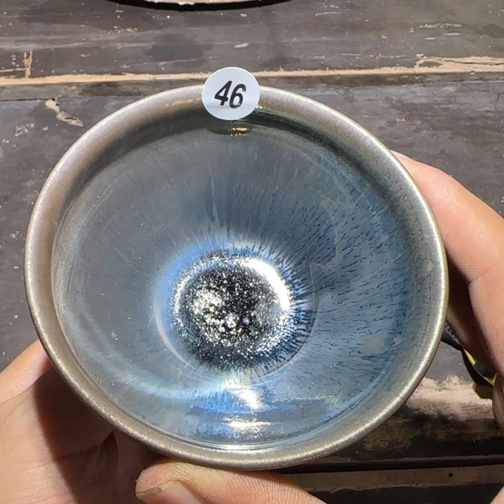 茶盏三目通天窑柴烧