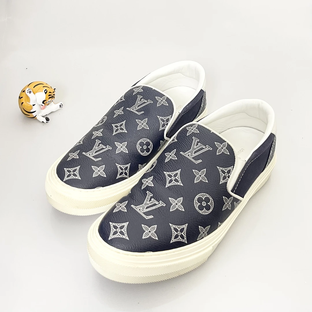 99新 LouisVuitton/路易威登 40码Lv老花一脚蹬97新