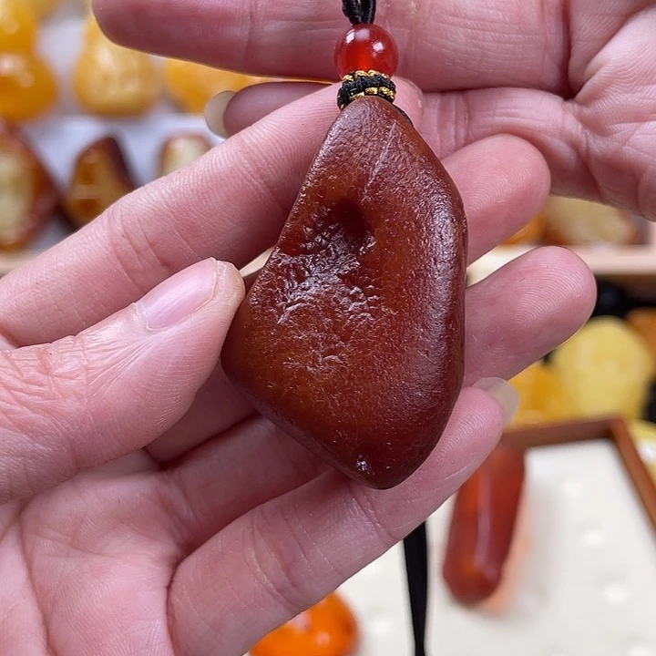 蜜蜡项链未镶嵌16克