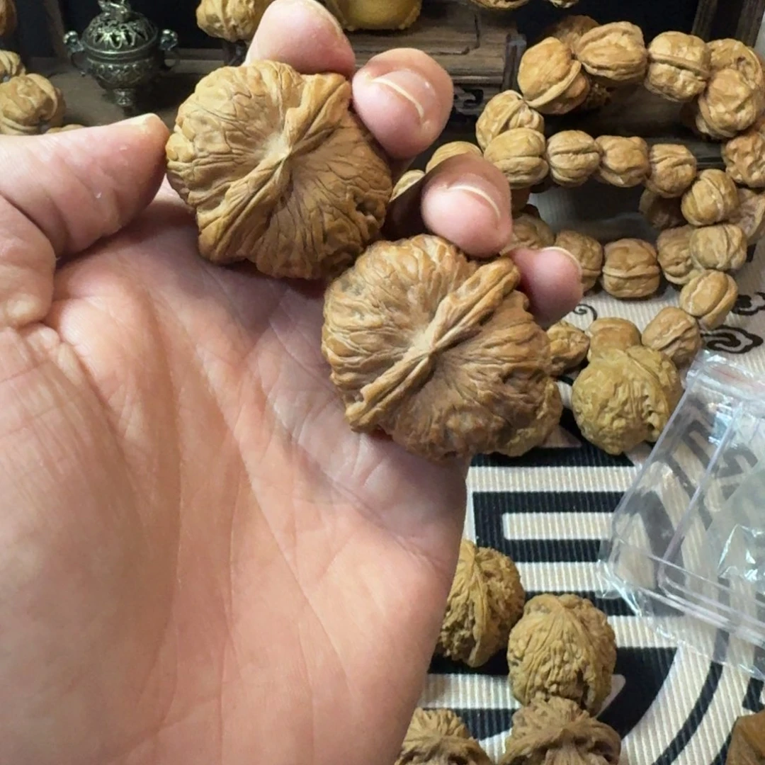 文玩核桃把件元宝39尺