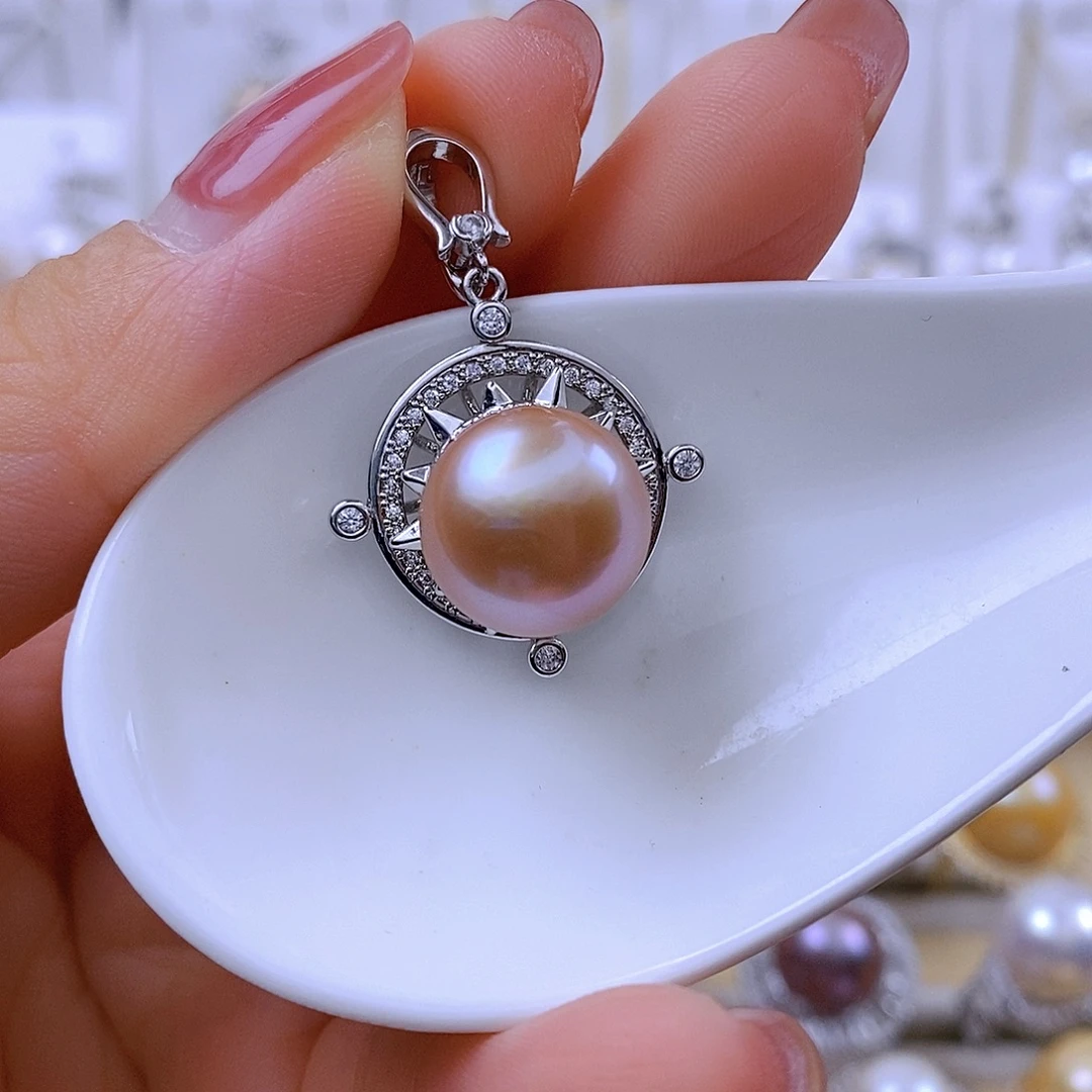 吊坠(赠链)未镶嵌淡水珍珠