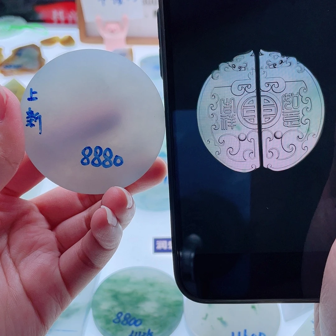 定制翡翠未镶嵌天然翡翠包工