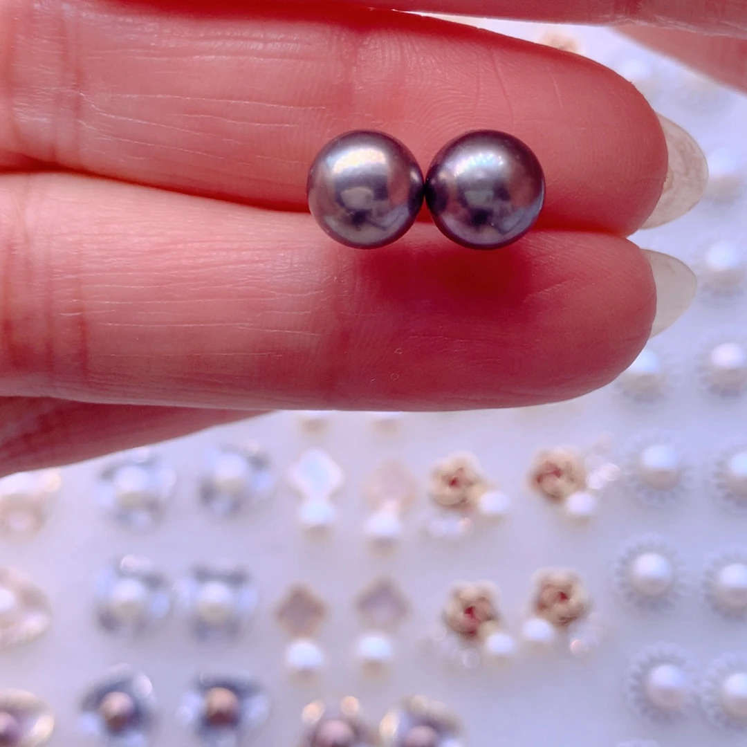 耳饰合金淡水珍珠