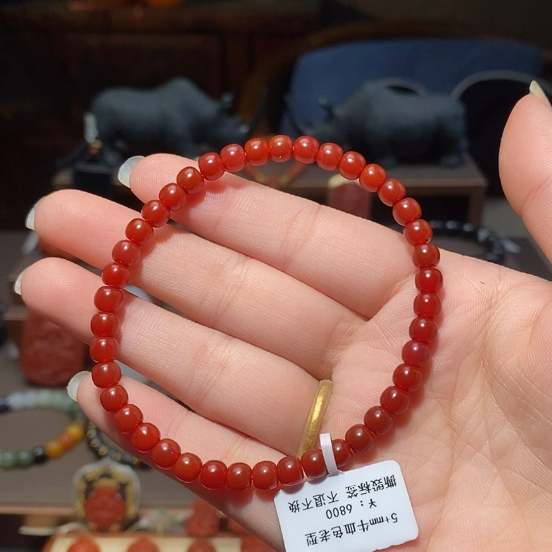 手链未镶嵌南红玛瑙