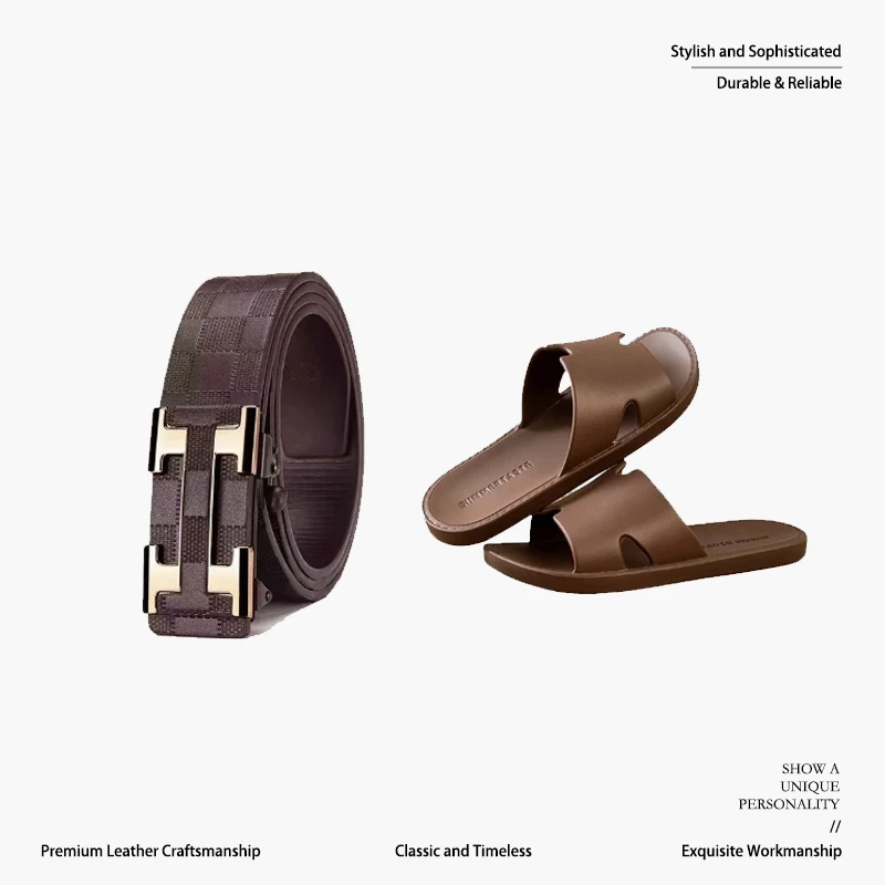 新款EVA拖鞋＋男士时尚带