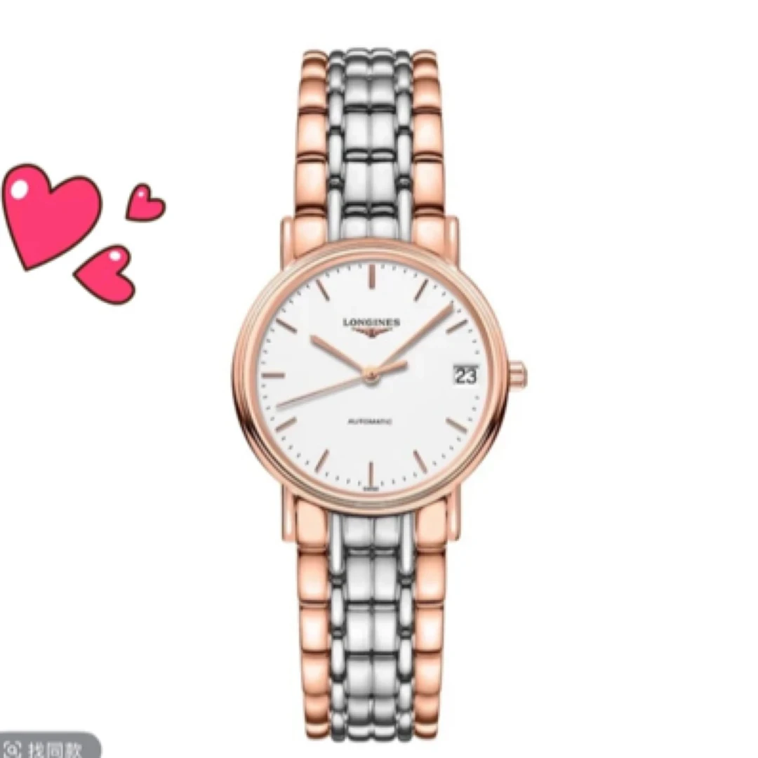 99新 Longines/浪琴 瑰丽322/简金条丁/表盘30/机械