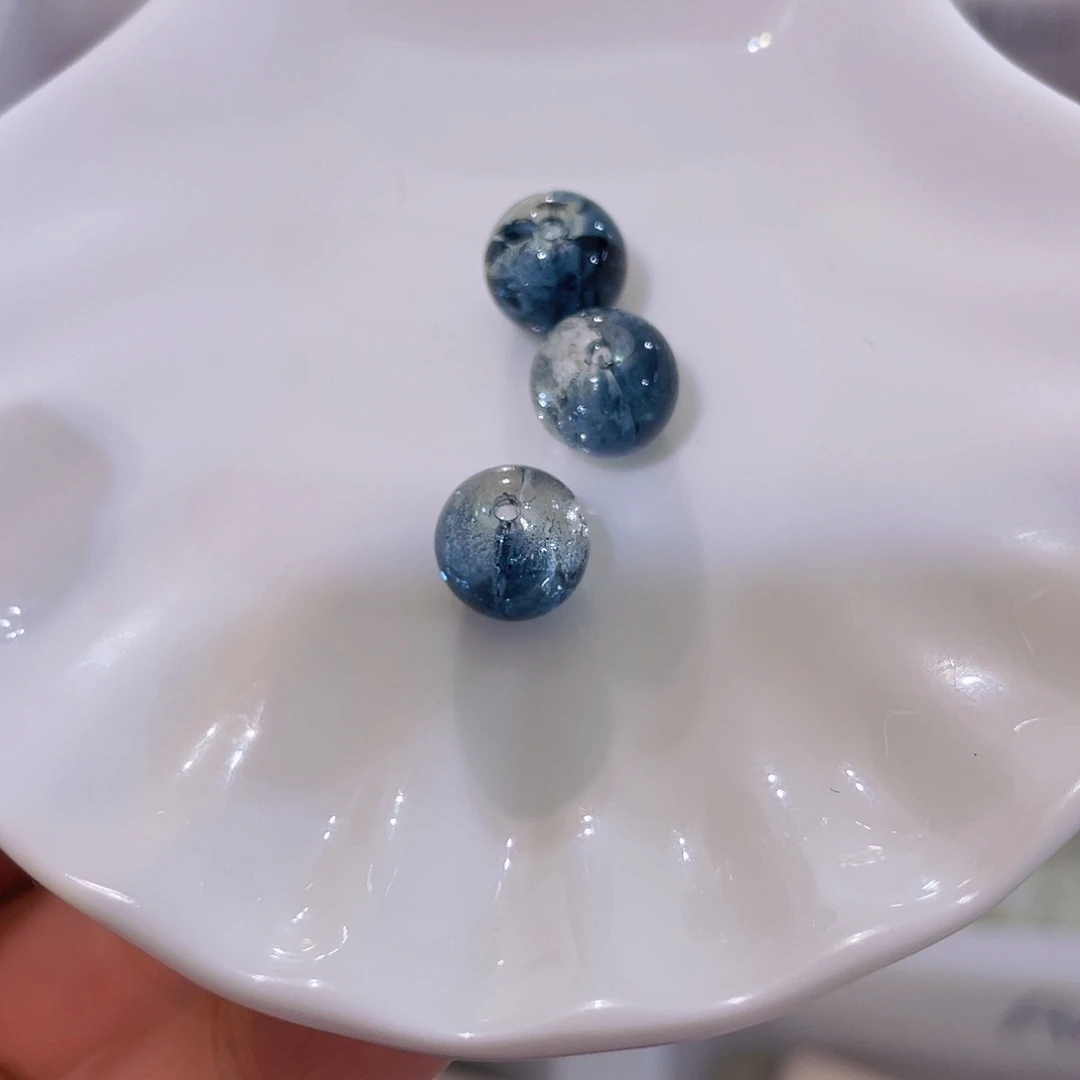 琉璃非金属珠珠珠卡10的50颗