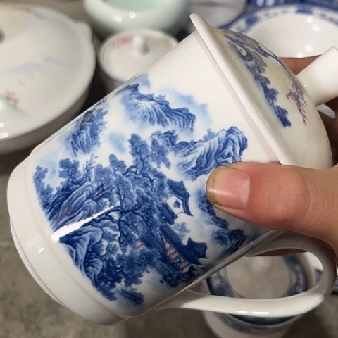 其他瓷办公杯一个陶瓷