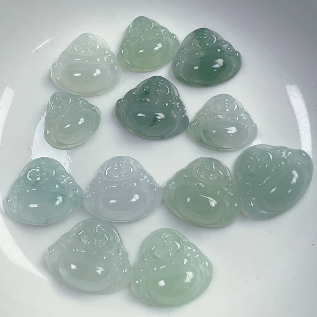 翡翠散珠翡翠佛公一个可挑