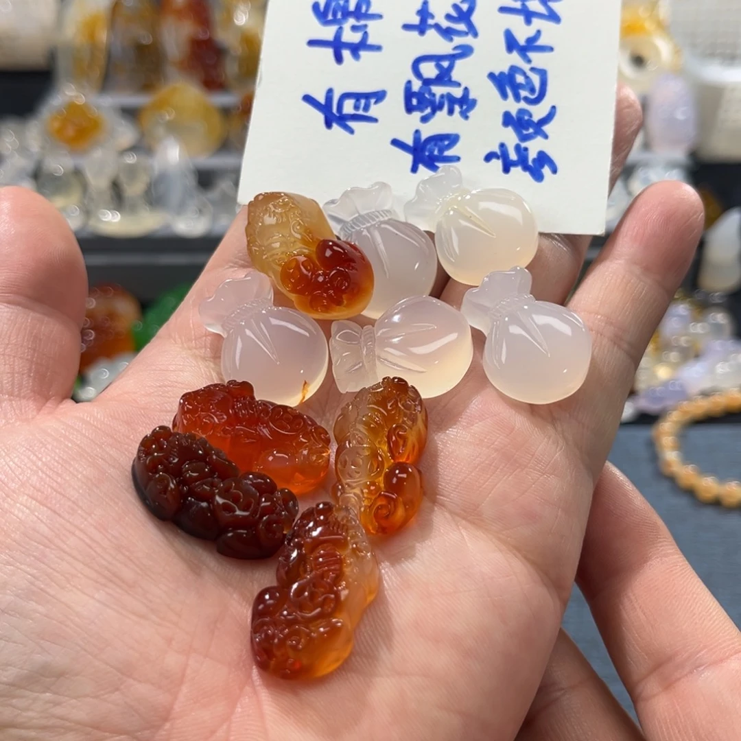 玛瑙/玉髓未镶嵌颈饰