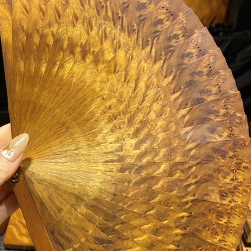 【闪购商品】金丝楠金丝楠木扇子