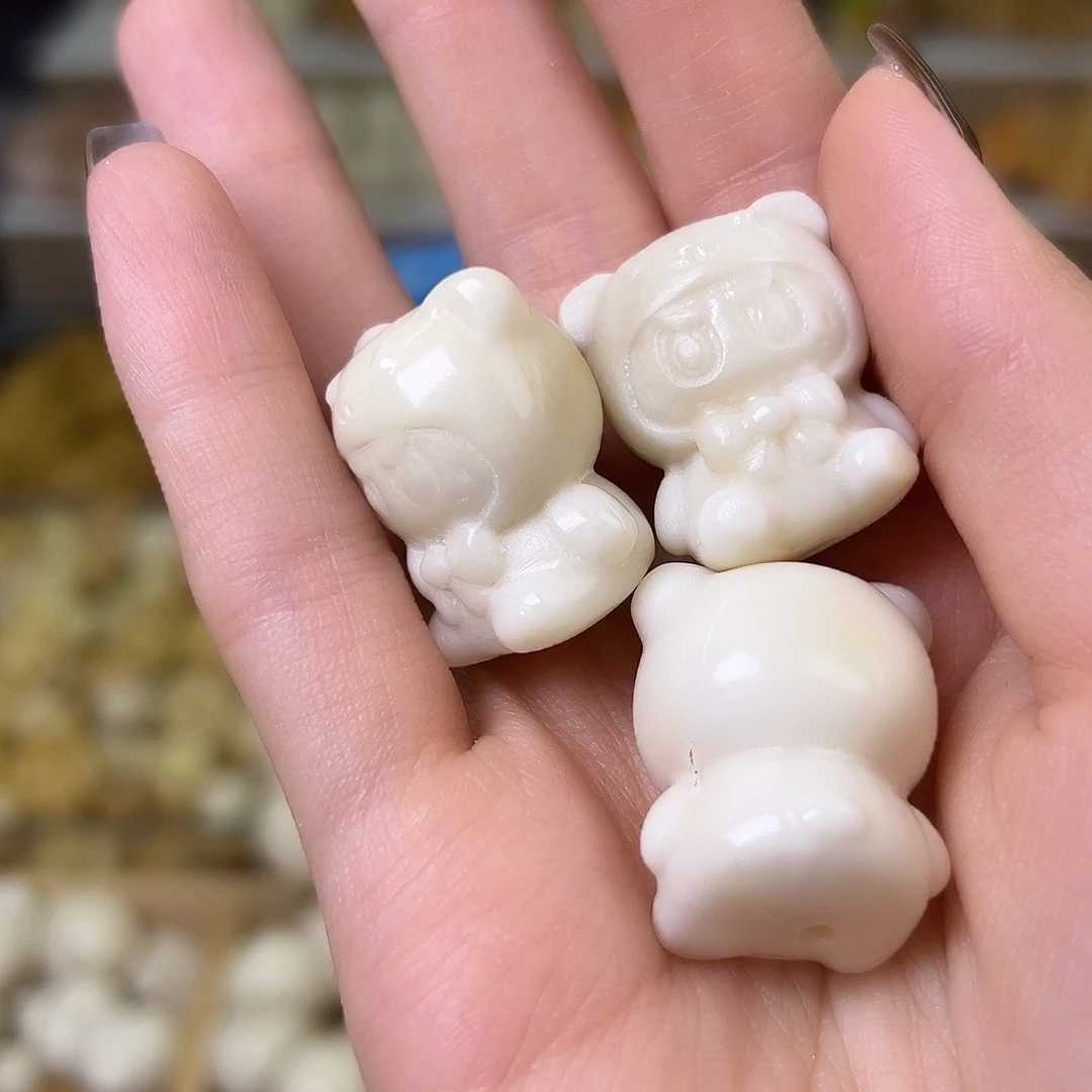 用***5菩提根/象牙果手串瑕疵拉步步3颗