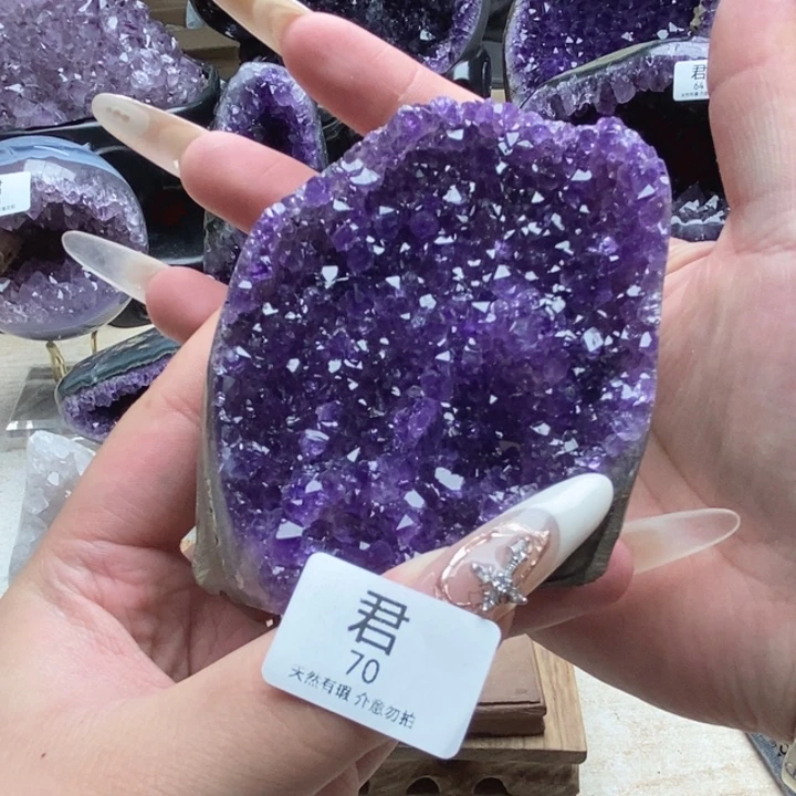 未镶嵌大型摆件（非配饰）紫晶