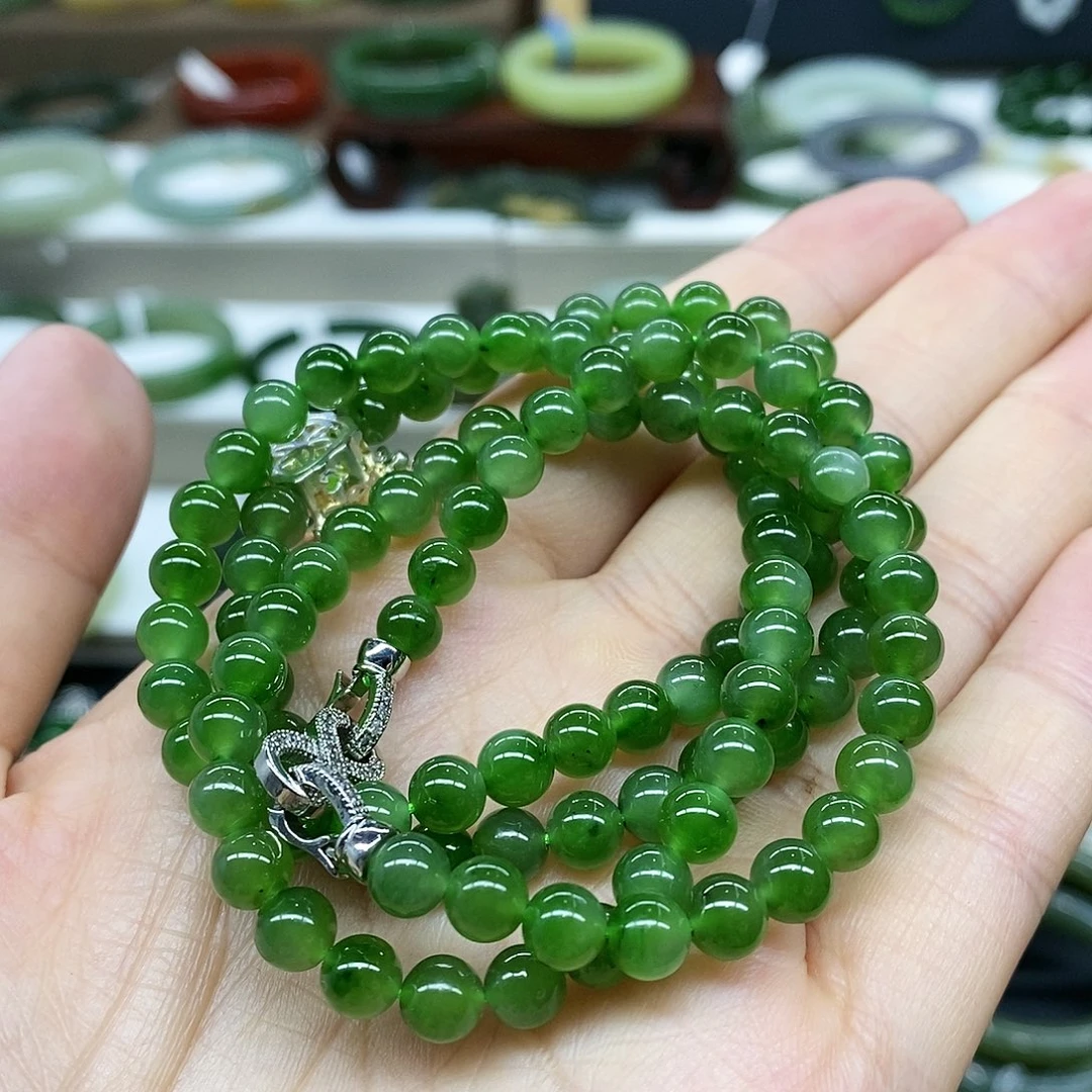 【闪购商品】手链未镶嵌和田玉（碧玉）