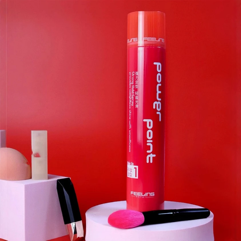 菲灵定型喷雾自然定型持久免洗发胶清爽蓬松速干发胶400ml大瓶