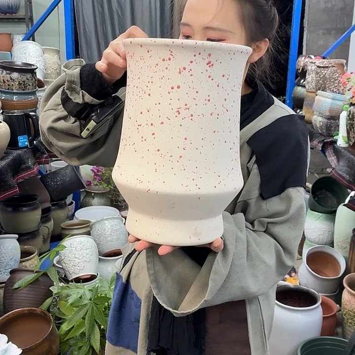 20×30粗陶花盆有孔