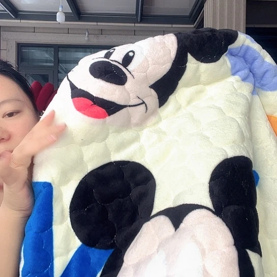 羊驼毛米奇夹棉床笠150