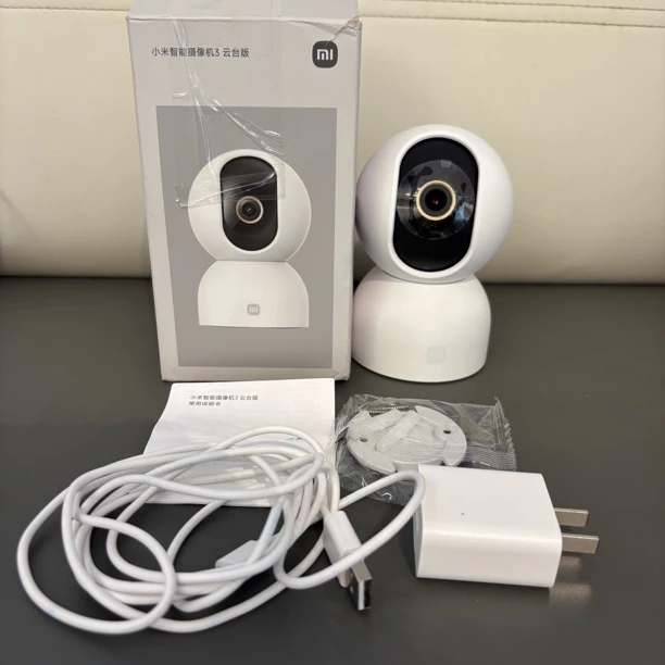 95新 Xiaomi/小米 小米智能摄像机3云台版使用痕迹以实际下单为准