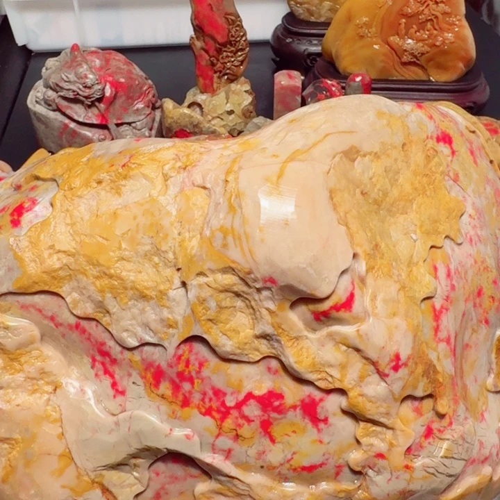 门***口昌化石印石昌化鸡血石