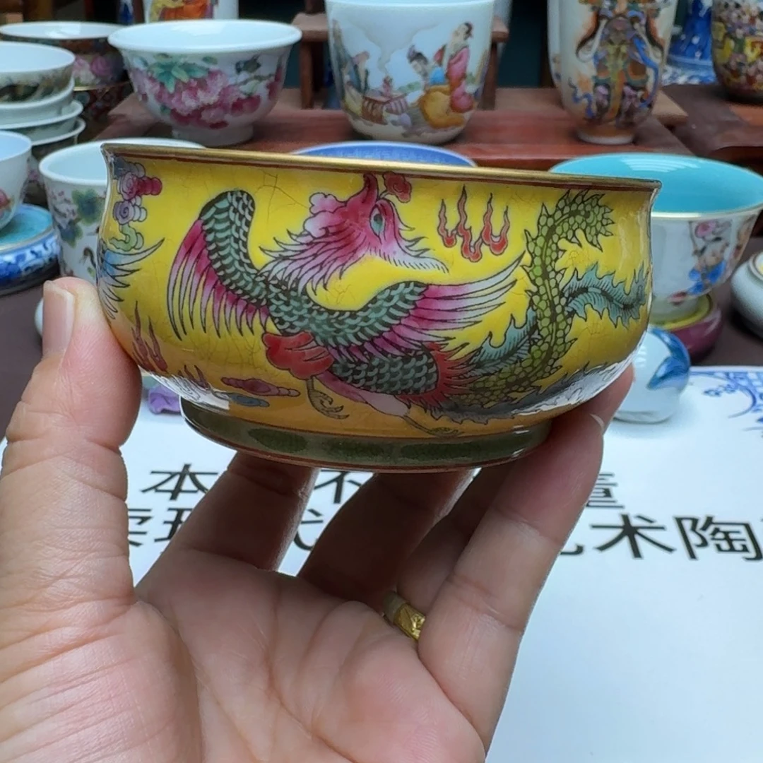 景德镇手工手绘展示