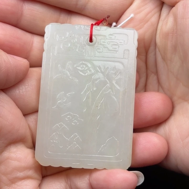 未镶嵌和田玉挂件9****风