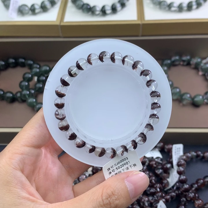未镶嵌手链水晶红幽灵