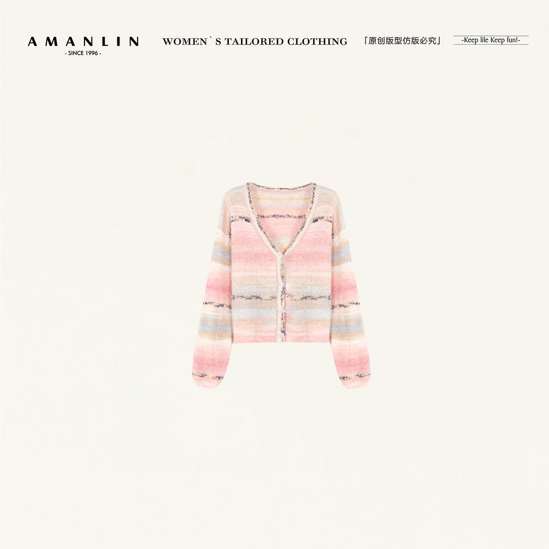 AMANLIN/阿谩琳琥珀流光上衣TY601557