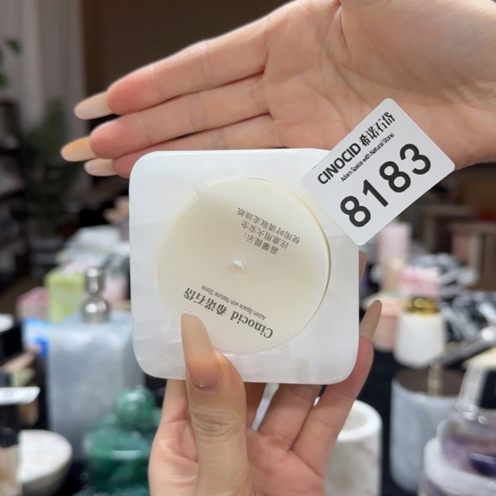 白水晶唱片机香薰8183