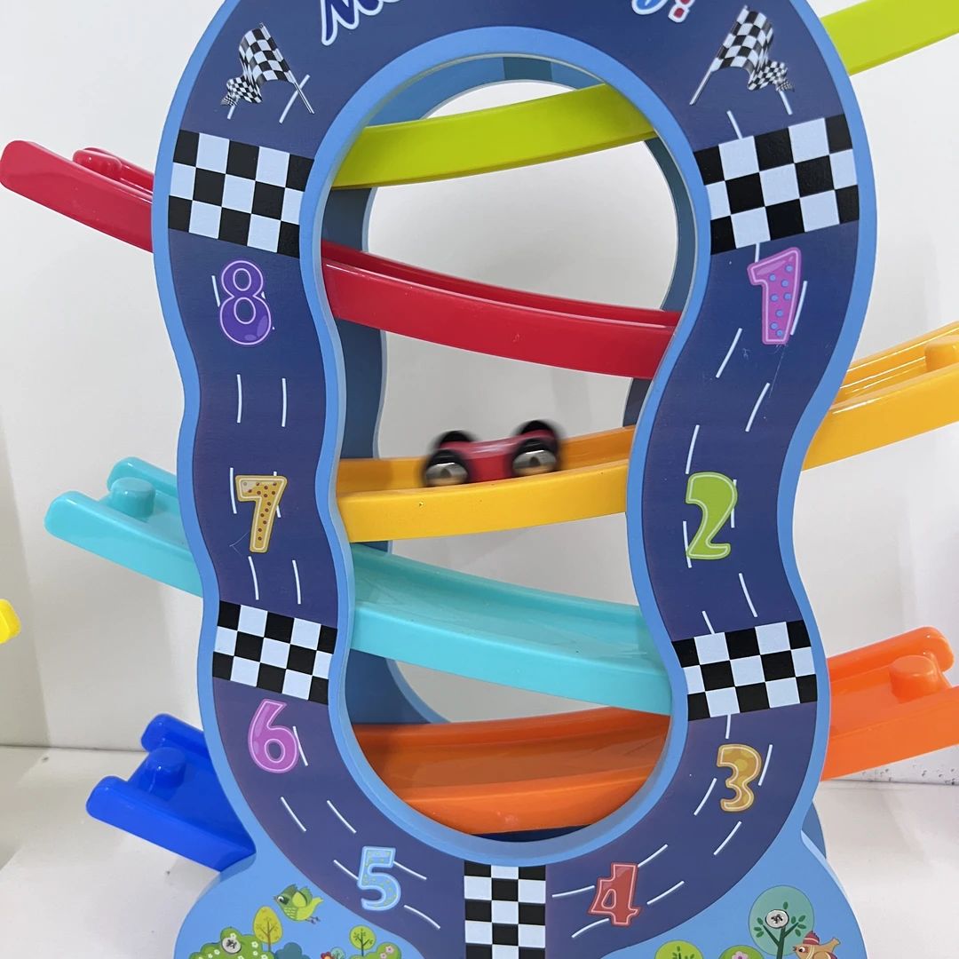幼趣味惯性滑翔车轨道玩具