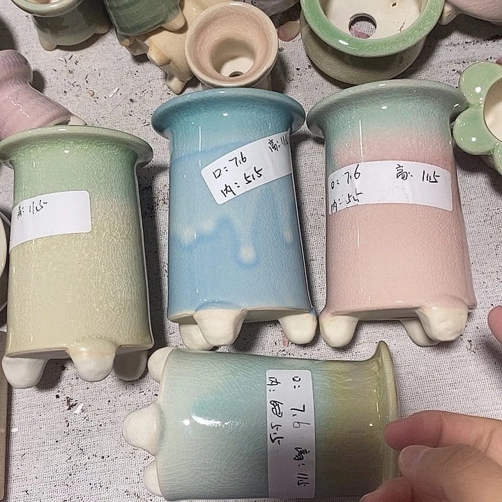 红陶【满10米包邮默认微瑕疵】4个浮力