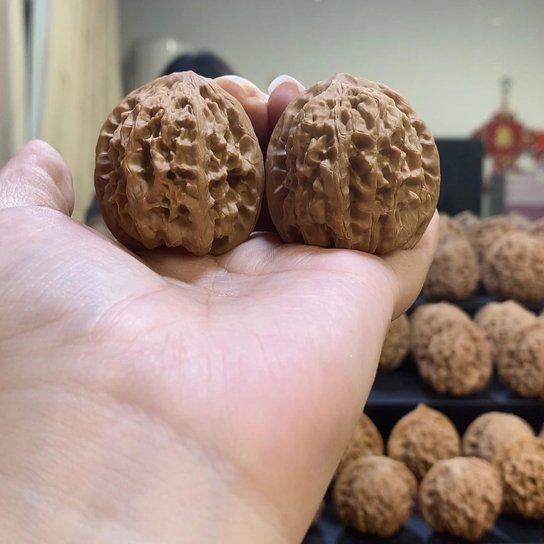 把件文玩核桃39野牛