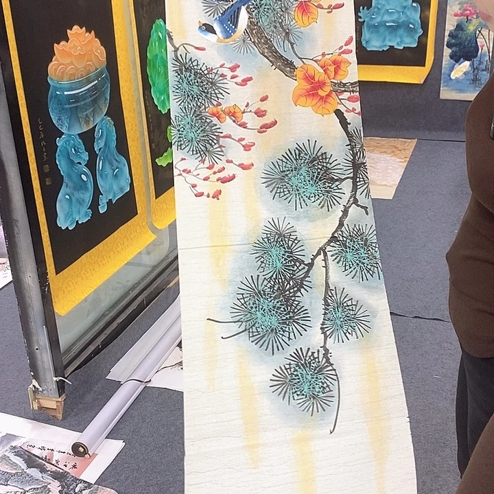 国画国画作品手绘