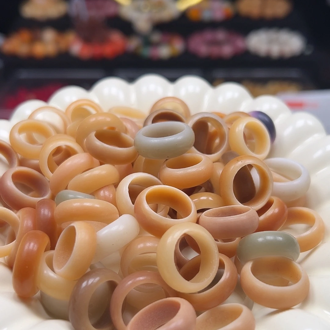 菩提根/象牙果手串微瑕跑环10颗