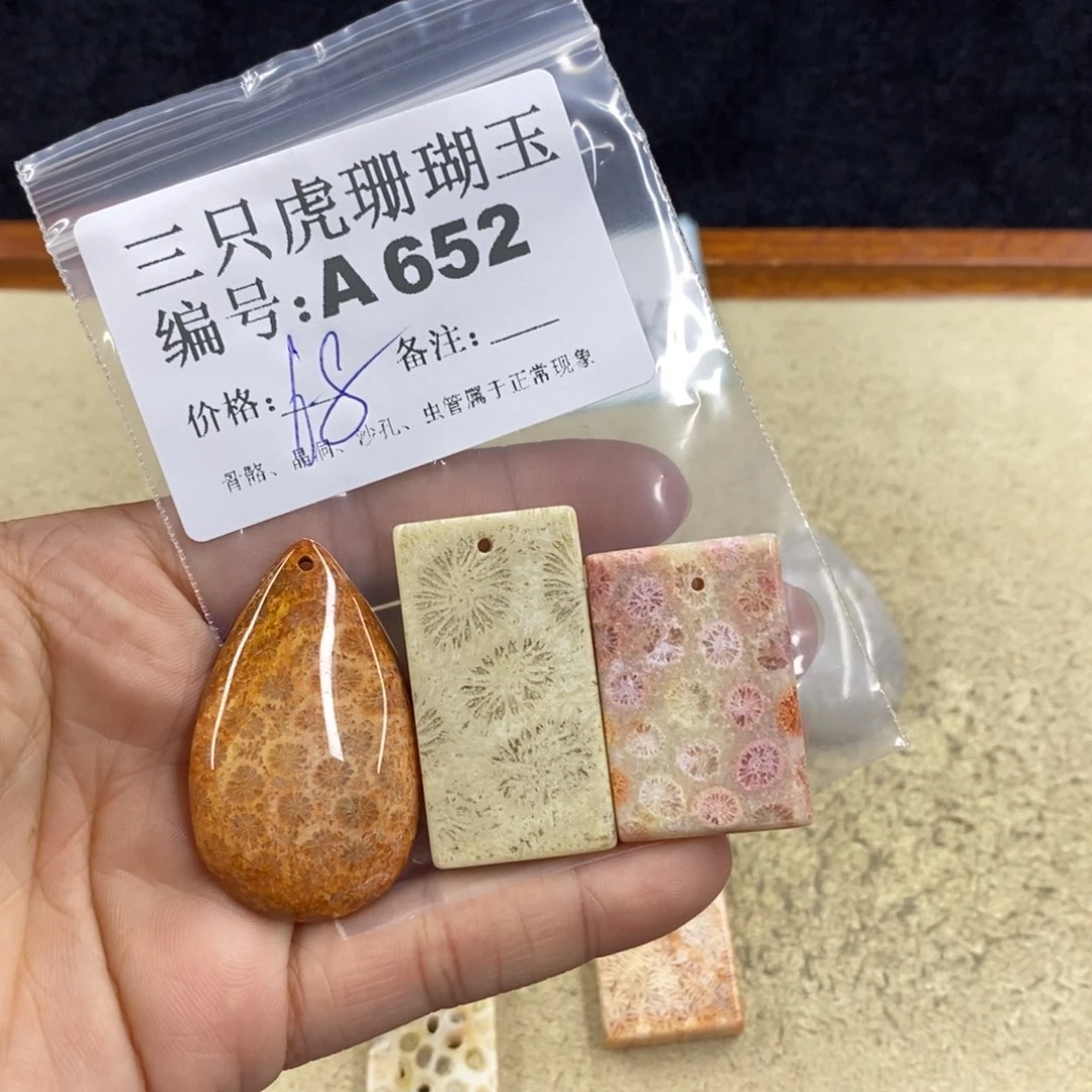硅化珊瑚（珊瑚玉）1未镶嵌山****i