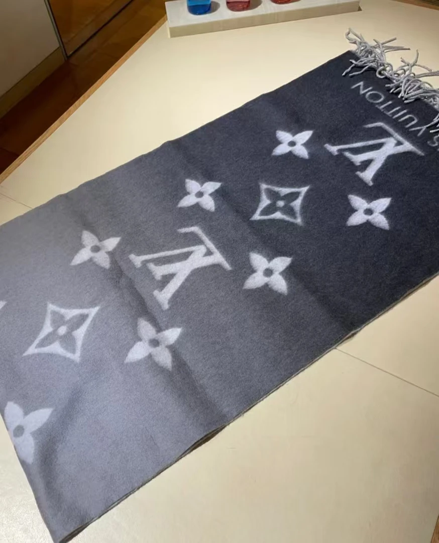 99新 LouisVuitton/路易威登 海囤J/LV/围巾/bm88583