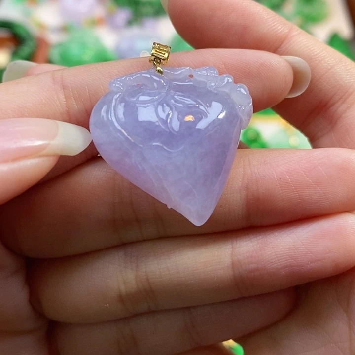 颈饰未镶嵌翡翠吊坠