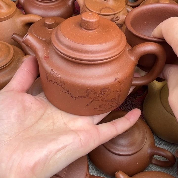 原矿红降坡刻绘德钟精工半手200c