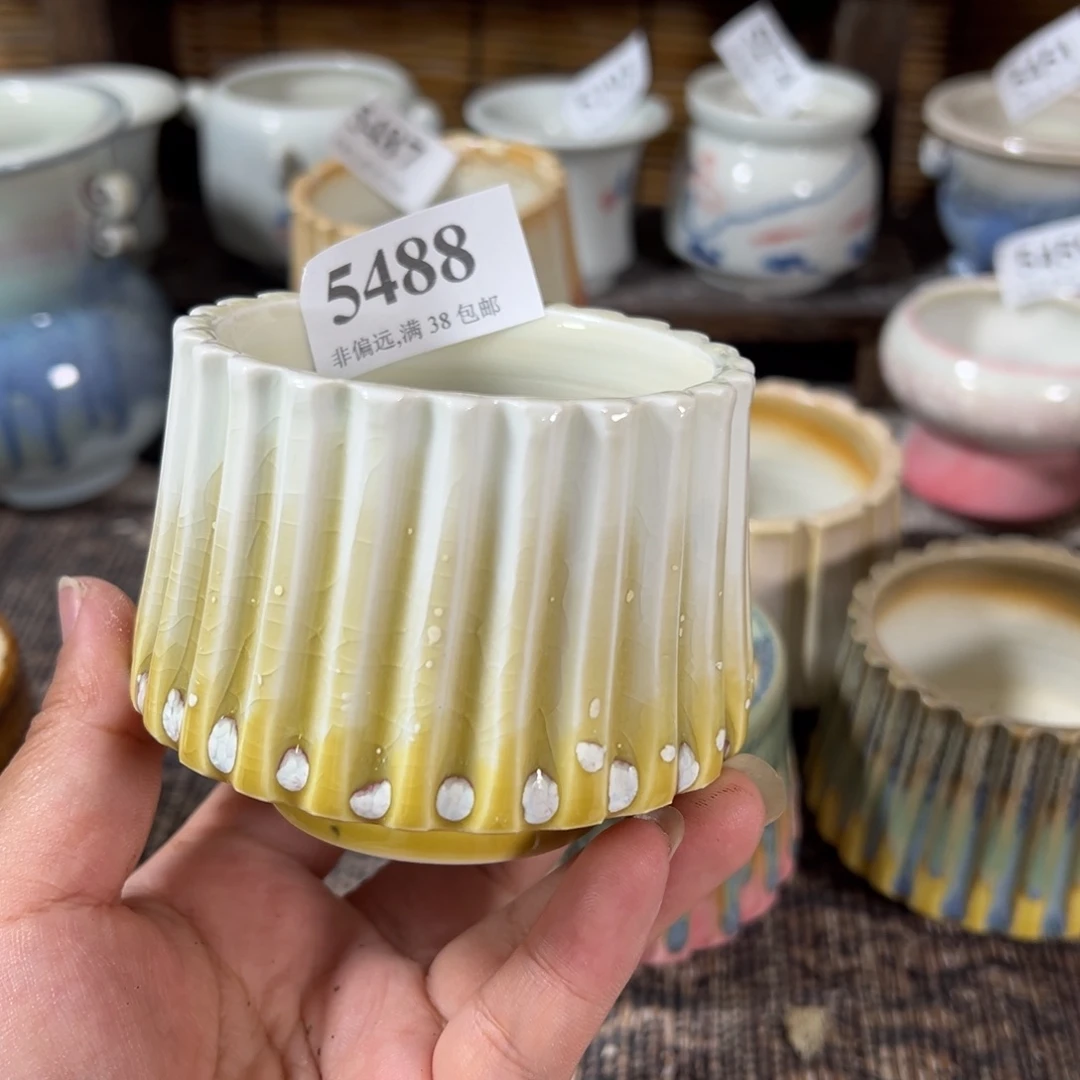 口6 景德镇手工花盆
